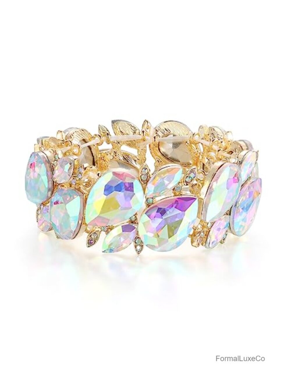 Crystal Stretch Bracelet Bridal Wedding Party Jewelry